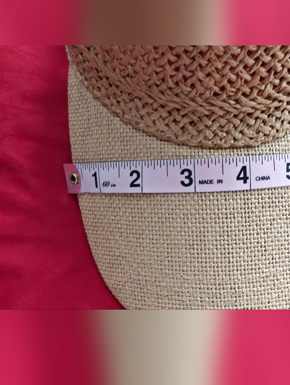 Melrose & Market Natural Straw Baseball Cap - Women - Picture 6 of 6